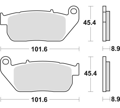 Klocki hamulcowe MCB753SV