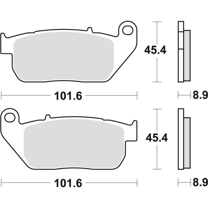 ZF TRW klocki hamulcowe MCB753SV