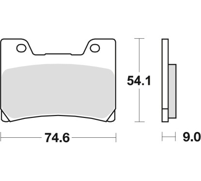 Klocki hamulcowe MCB622