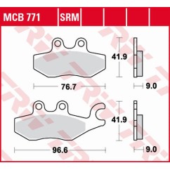 Klocki hamulcowe MCB771SRM