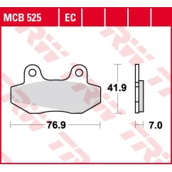 Klocki hamulcowe MCB525