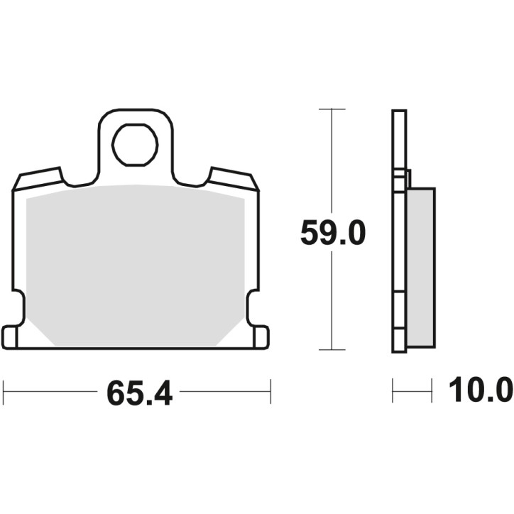 ZF TRW klocki hamulcowe MCB521