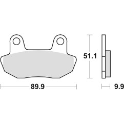 ZF TRW klocki hamulcowe MCB537