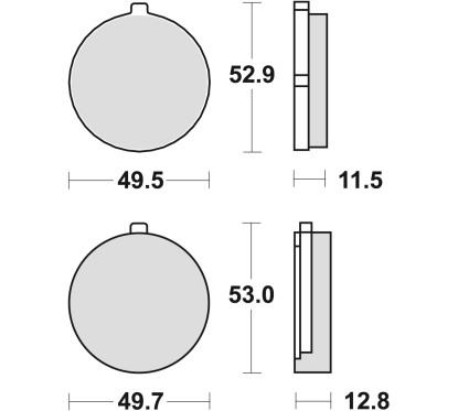 ZF TRW klocki hamulcowe MCB72