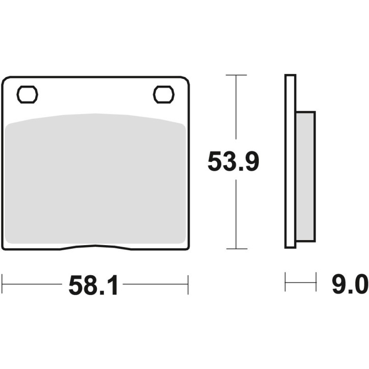 ZF TRW klocki hamulcowe MCB73
