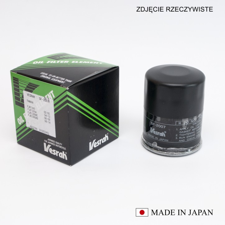 Vesrah filtr oleju HF148