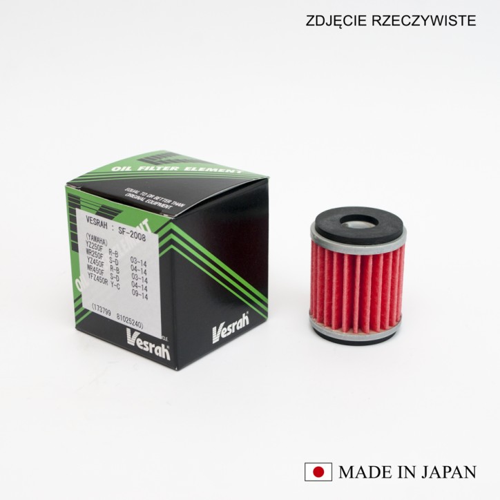 Vesrah filtr oleju zamiennik do HF140/HF141/HF981