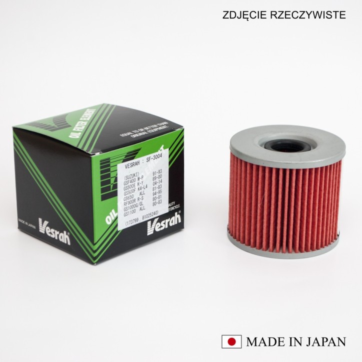 Vesrah filtr oleju zamiennik do HF133