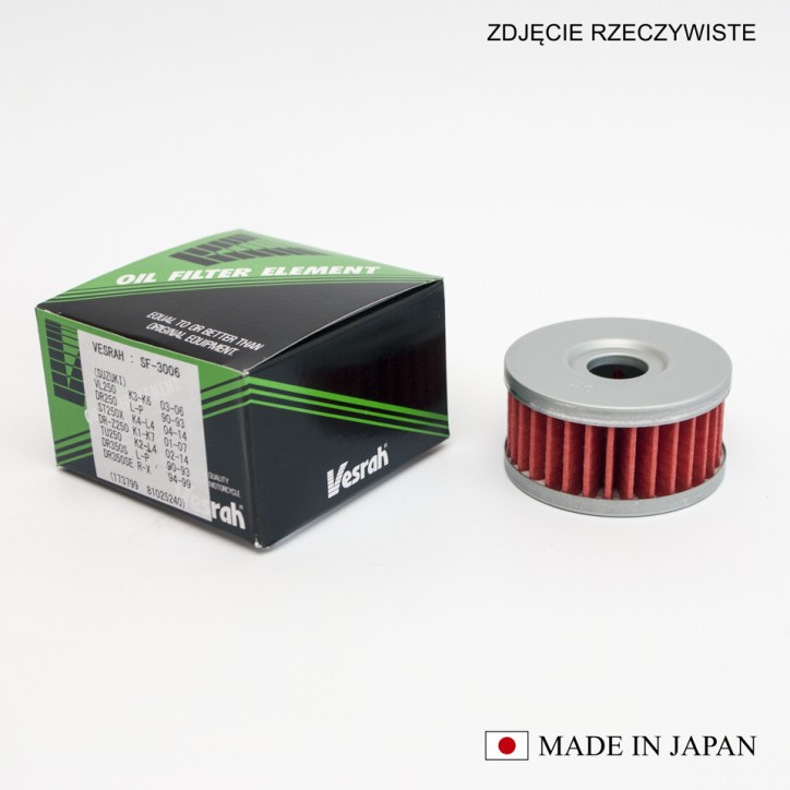 Vesrah filtr oleju zamiennik do HF136