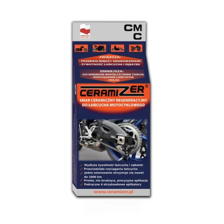 Ceramizer CMC smar ceramiczny regeneracyjny do łańcucha motocyklowego