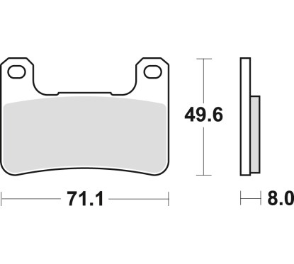 ZF TRW klocki hamulcowe MCB752SV