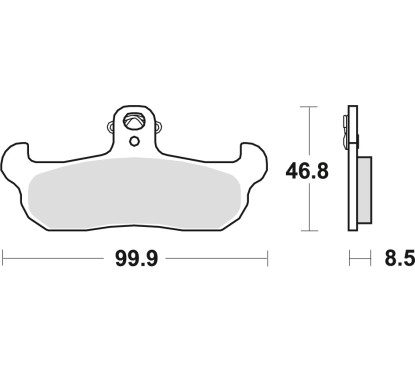 ZF TRW klocki hamulcowe MCB579