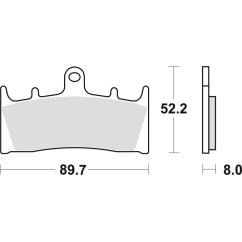 ZF TRW klocki hamulcowe MCB659