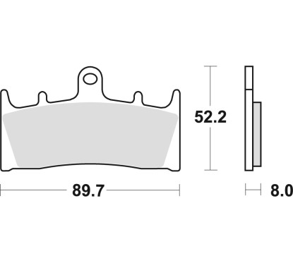 ZF TRW klocki hamulcowe MCB659