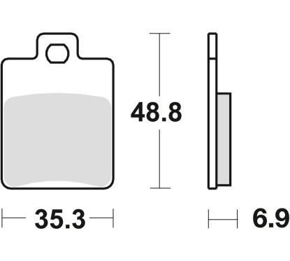 ZF TRW klocki hamulcowe MCB695