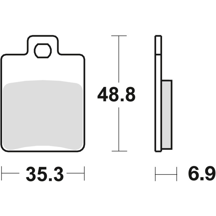 ZF TRW klocki hamulcowe MCB695