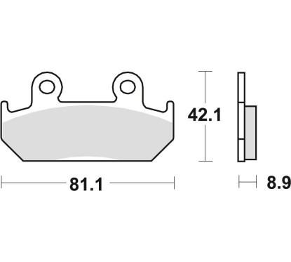 ZF TRW klocki hamulcowe MCB562