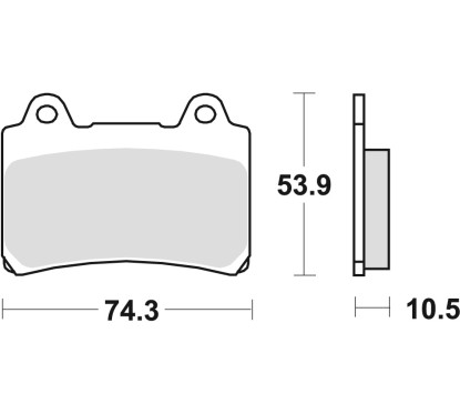 ZF TRW klocki hamulcowe MCB559