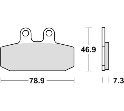ZF TRW klocki hamulcowe MCB557
