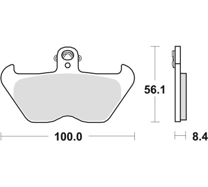 ZF TRW klocki hamulcowe MCB680