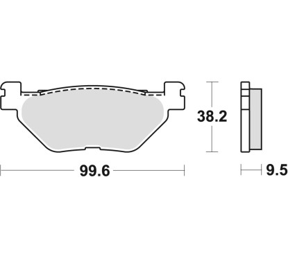 ZF TRW klocki hamulcowe MCB731