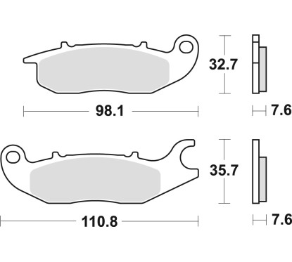 ZF TRW klocki hamulcowe MCB759