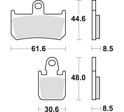 ZF TRW klocki hamulcowe MCB795SV