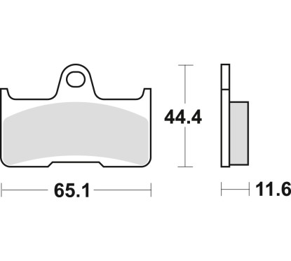 ZF TRW klocki hamulcowe MCB756SI