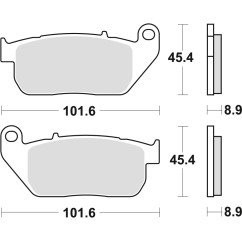 ZF TRW klocki hamulcowe MCB753SV