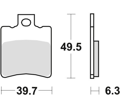 ZF TRW klocki hamulcowe MCB674
