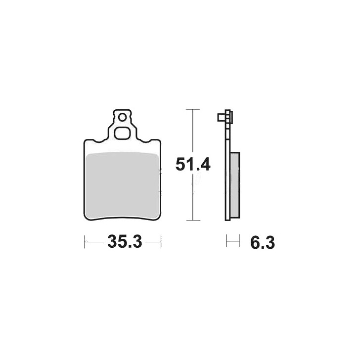 ZF TRW klocki hamulcowe MCB552