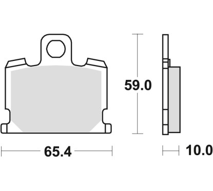 ZF TRW klocki hamulcowe MCB521