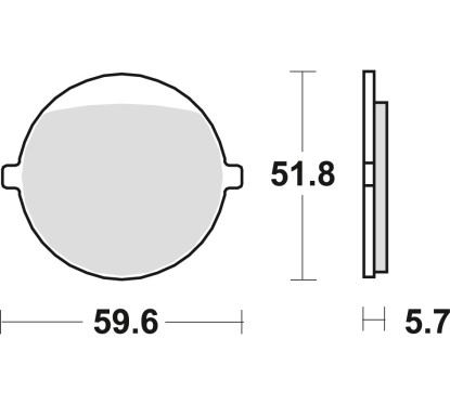 ZF TRW klocki hamulcowe MCB676