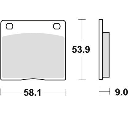 ZF TRW klocki hamulcowe MCB73