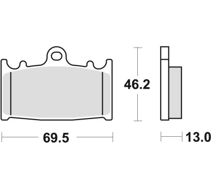 ZF TRW klocki hamulcowe MCB741