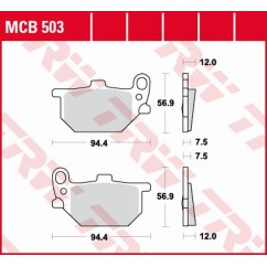 ZF TRW klocki hamulcowe MCB503