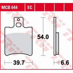 ZF TRW klocki hamulcowe MCB644EC