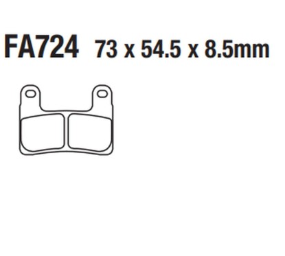 ZF TRW klocki hamulcowe MCB901CRQ