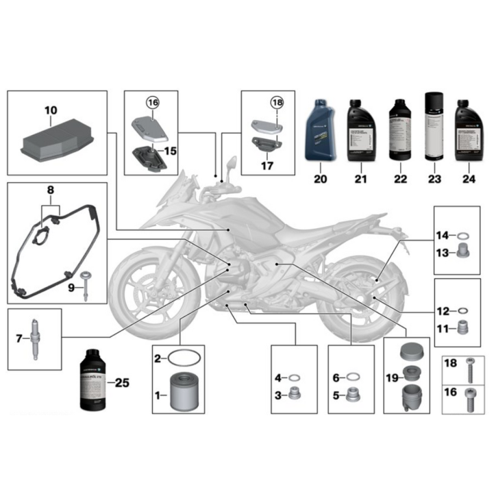 BMW Oring obudowy filtra olej bmw R1300GS 99x2 BMW Oring obudowy filtra olej bmw R1300GS 99x2