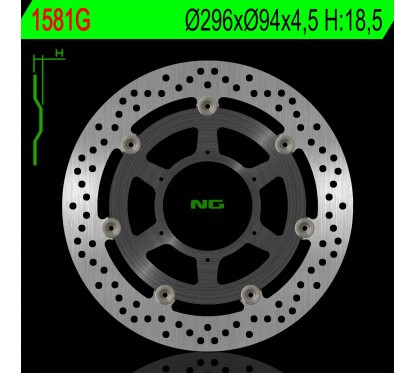NG tarcza hamulcowa przód Honda CBF 600 CBF 1000 CB ABS