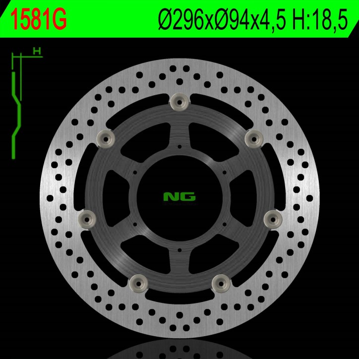 NG tarcza hamulcowa przód Honda CBF 600 CBF 1000 CB ABS NG tarcza hamulcowa przód Honda CBF 600 CBF 1000 CB ABS