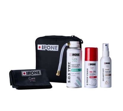 IPONE ROAD TRIP KIT zestaw podróżny opony kask pielęgnacja motocykla