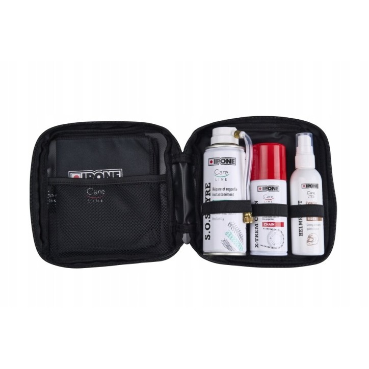 IPONE ROAD TRIP KIT zestaw podróżny opony kask pielęgnacja motocykla IPONE ROAD TRIP KIT zestaw podróżny opony kask pielęgnacja motocykla