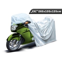CARMOTION pokrowiec na motocykl XXL 265x105x125 cm