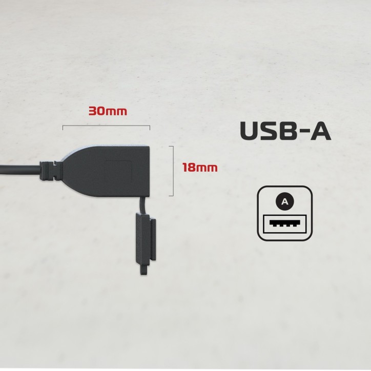 OXFORD gniazdo USB A 3.0 do ładowania urządzeń mobilnych EL116 OXFORD gniazdo USB A 3.0 do ładowania urządzeń mobilnych EL116