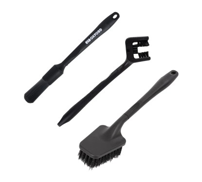 OXFORD szczotki do czyszczenia łańcucha Drivetrain Brushes Pro czarne