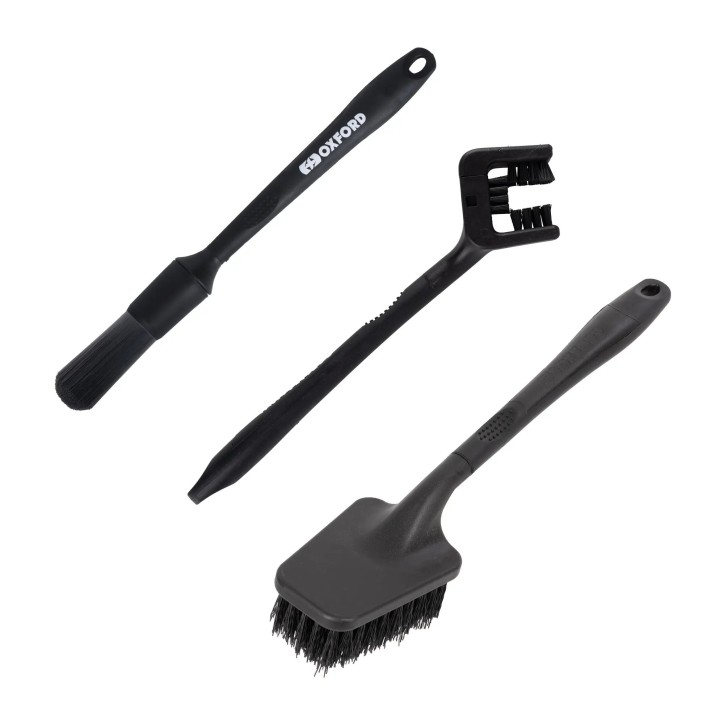 OXFORD szczotki do czyszczenia łańcucha Drivetrain Brushes Pro czarne OXFORD szczotki do czyszczenia łańcucha Drivetrain Brushes Pro czarne