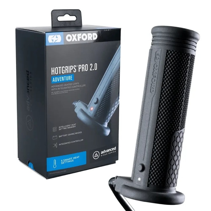 OXFORD manetki podgrzewane HotGrips Pro 2.0 Adventure z przełącznikiem OXFORD manetki podgrzewane HotGrips Pro 2.0 Adventure z przełącznikiem