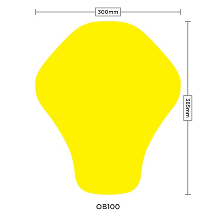 OXFORD ochraniacz pleców Level 1 do kurtki motocyklowej 385x300mm OXFORD ochraniacz pleców Level 1 do kurtki motocyklowej 385x300mm