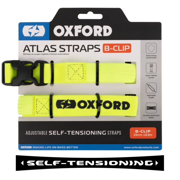 OXFORD PASY TRANSPORTOWE ATLAS B-CLIP 26MM X 0,8 M KOLOR ŻÓŁTY FLUO OXFORD PASY TRANSPORTOWE ATLAS B-CLIP 26MM X 0,8 M KOLOR ŻÓŁTY FLUO